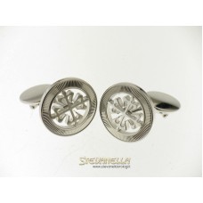 Patek Philippe Cufflinks White Gold 18kt ref. 205.9089G nuovi